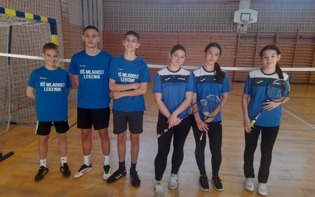 Međuškolsko natjecanje u badmintonu