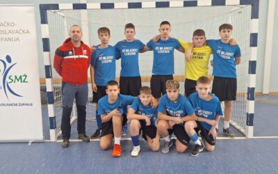 Učenici srebrni u futsalu u SMŽ