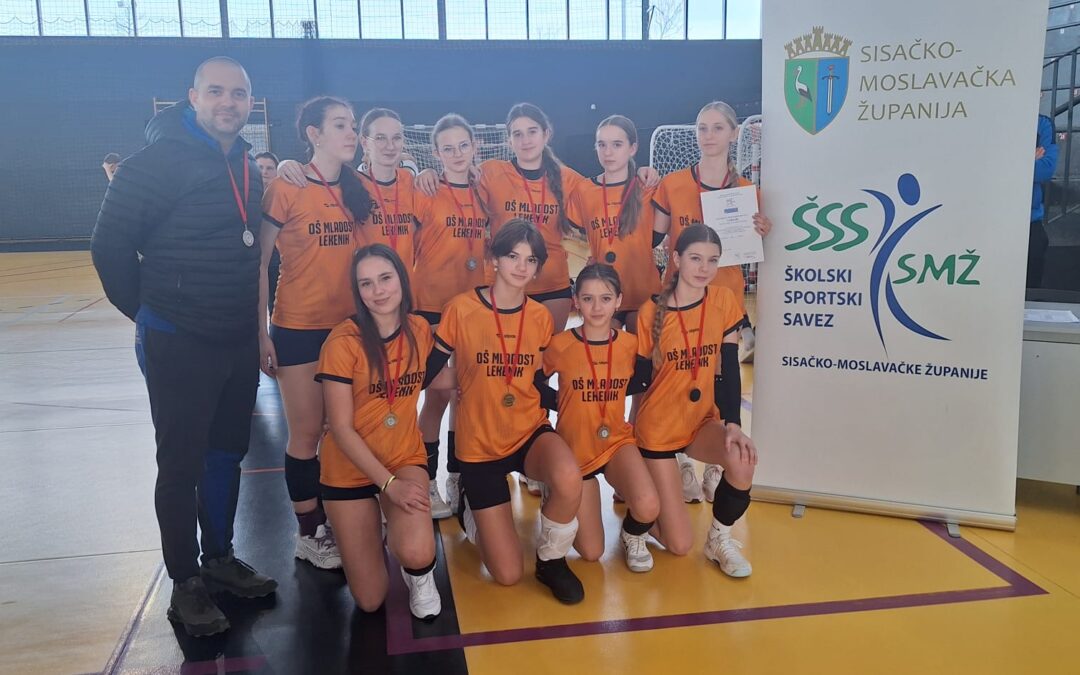 Odbojkašice srebrne u SMŽ